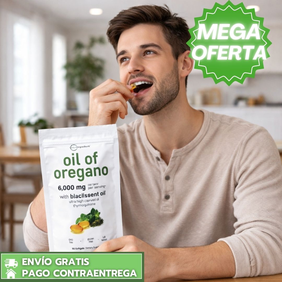 Oil Of Oregano: Defensa natural diaria para tu bienestar integral