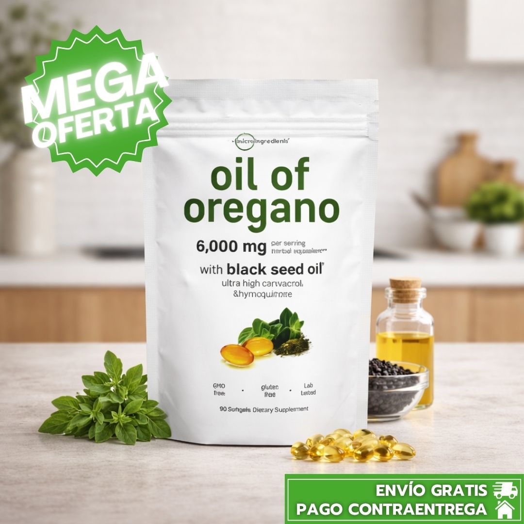 Oil Of Oregano: Defensa natural diaria para tu bienestar integral