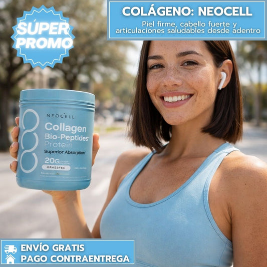 Colágeno NeoCell: Piel firme, cabello fuerte y articulaciones saludables desde adentro